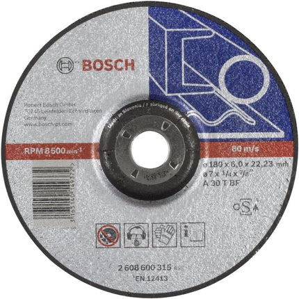 Bosch Tools,2608600315,Grinding Disc Expert for Metal 180x6x22.23mm