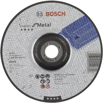 Bosch Tools,2608600316,Cutting Disc Expert for Metal with Depressed Centre 180x3x22.23mm