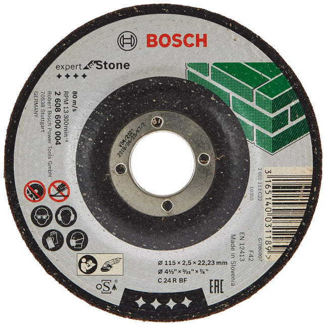 Bosch Tools,2608600317,Cutting Disc Expert for Stone with Depressed Centre 180x3x22.23mm