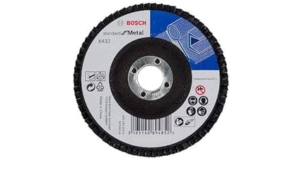 Bosch Tools,2608601707,Flap Disc Standard for Metal X433 115mm G40