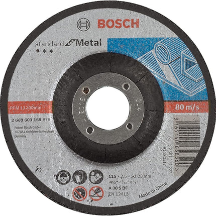 Bosch Tools,2608603159,Cutting Disc Standard for Metal 115x2.5x22.23mm