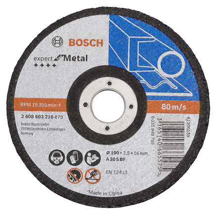 Bosch Tools,2608603215,Cutting Disc Standard for Metal 100x1.2x16mm