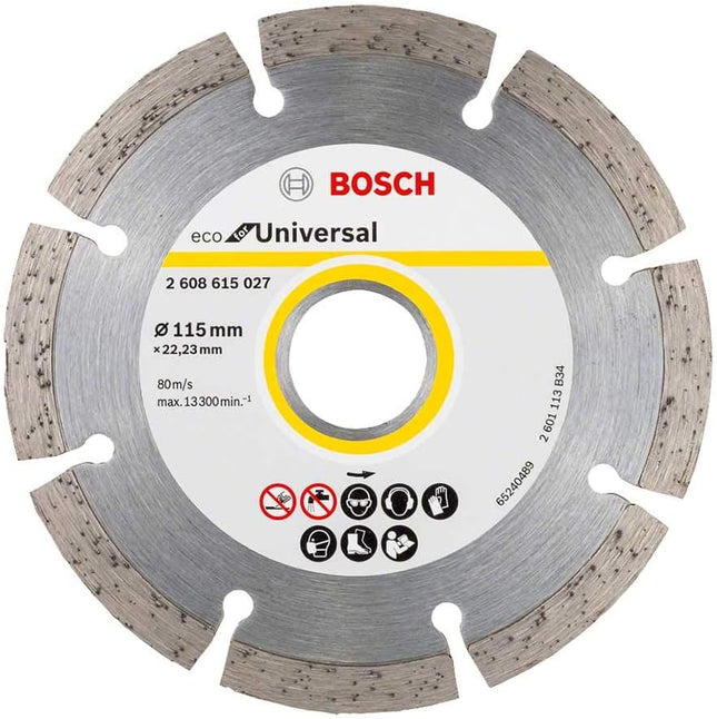 Bosch Tools,2608615027,Segmented Diamond Cutting Disc ECO for Universal 115mm