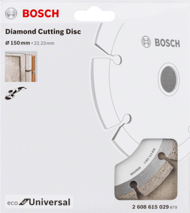 Segmented Diamond Cutting Disc ECO for Universal 150mm , 2608615029