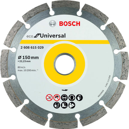 Bosch Tools,2608615029,Segmented Diamond Cutting Disc ECO for Universal 150mm