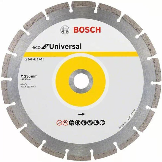 Bosch Tools,2608615031,Segmented Diamond Cutting Disc ECO for Universal - 230mm