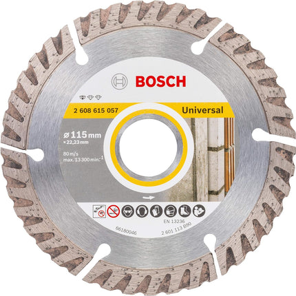 Bosch Tools,2608615058,Diamond Cutting Disc -Standard for Universal  | 115x22.23mm -10pcs
