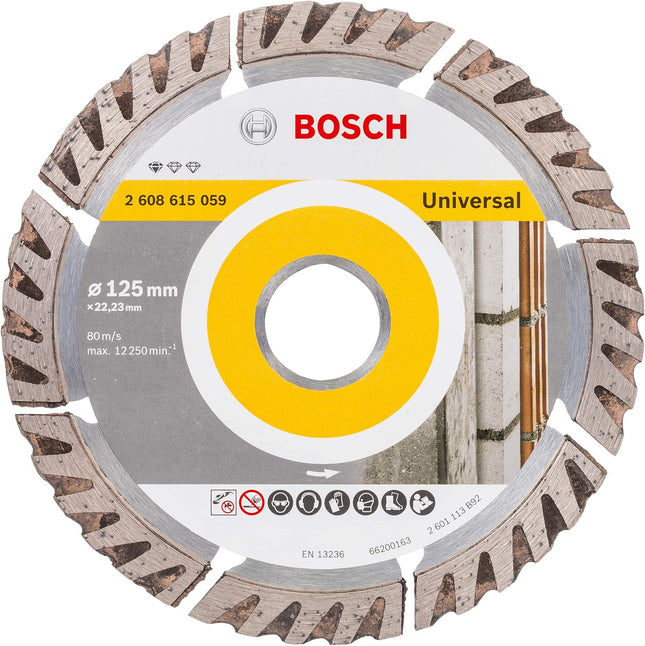 Diamond Cutting Disc Standard for Universal 125x22.23 mm , 2608615059