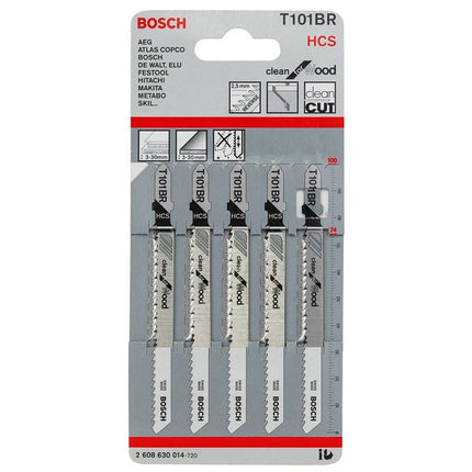 Bosch Tools,2608630014,JSB Set T 101BR Clean for Wood 5pcs