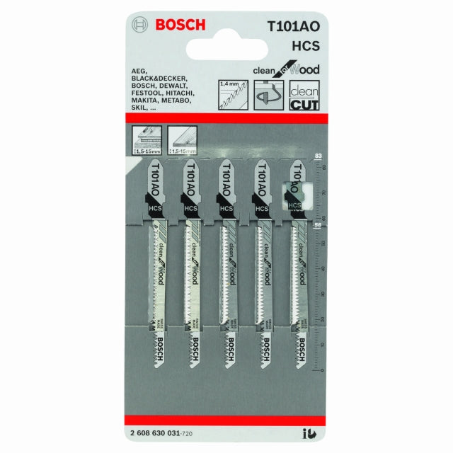 Bosch Tools,2608630031,JSB Set T 101AO Basic for Wood 5pcs