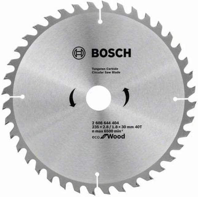 Bosch Tools,2608644404,CSB ECO Wood | 235x2.8/1.8x30mm-40