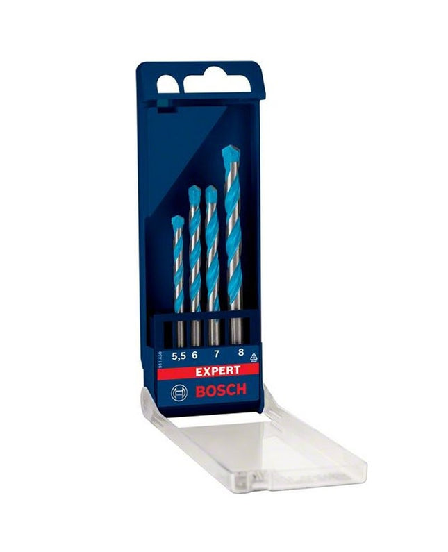 BoschTools,2608900650,Twist Drill Bit Set for Multi-Material ّ| 4 Pcs