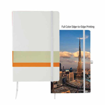 NBSN 104Toolmart GiftsBUKH - SANTHOME A5 Hardcover Ruled Notebook White