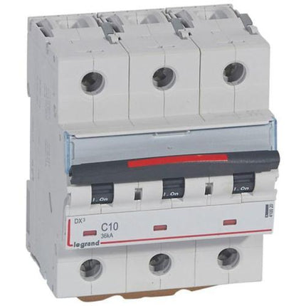 410021Legrandقاطع دارة ليجراند DX3 ثلاثي الأقطاب 16 أمبير منحنى C