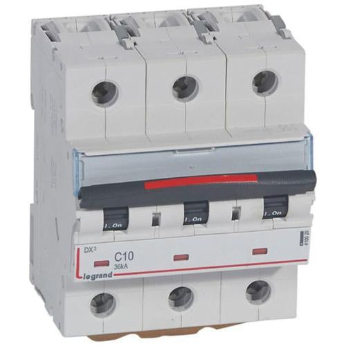 410021Legrandقاطع دارة ليجراند DX3 ثلاثي الأقطاب 16 أمبير منحنى C