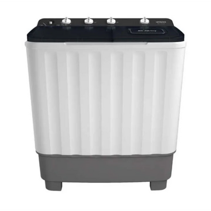 LTT 12JWT MRGHitachiغسالة هيتاشي 12 كيلو حوضين اسود ابيض