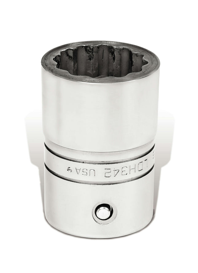 LDH342Snap-Onمقبس Snap-on بقيادة 3/4 بوصة 12 نقطة SAE 1-1/16 بوصة نظام Flank Drive ضحل