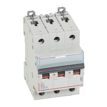 407556Legrandقاطع دورة Legrand DX3 ثلاثي الأقطاب 3A منحنى B