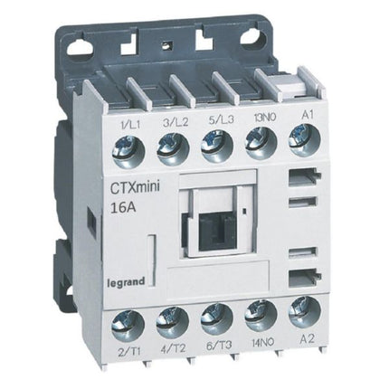 417066Legrandمقبس Legrand CTX3 صغير 3P 16A 1NO 230V AC للمحركات