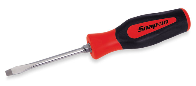 SHD8RSnap-Onمفك براغي Snap-on بطرف مسطح Instinct قبضة صلبة قياسي أحمر 7-29/32