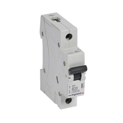 419137Legrandقاطع دارة Legrand RX3 أحادي القطب 20A منحنى B