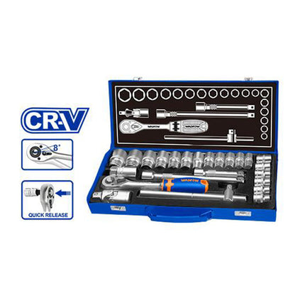 WST2L24Wadfow مجموعة مقابس 24 قطعة وادفوف WST2L24