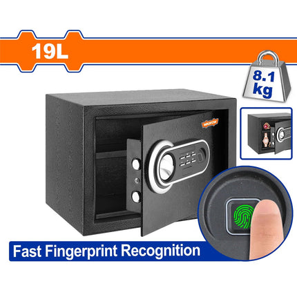 WEB3525Wadfow وادفو WEB3525 خزنة أمان 19 لتر