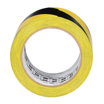 000212004318213Mشريط 3M Safety Stripe الفينيل 766 أسود أصفر 3 بوصة