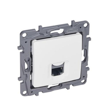 764577Legrandمقبس Niloé RJ45 Cat.6 FTP أبيض مثبت بالتجويف