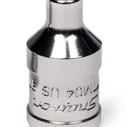 YTM04Snap-Onمقبس Snap-on بقياس 1/4 بوصة 6 نقاط SAE 1/8 بوصة Flank Drive Xtra Shallow Socket YTM04