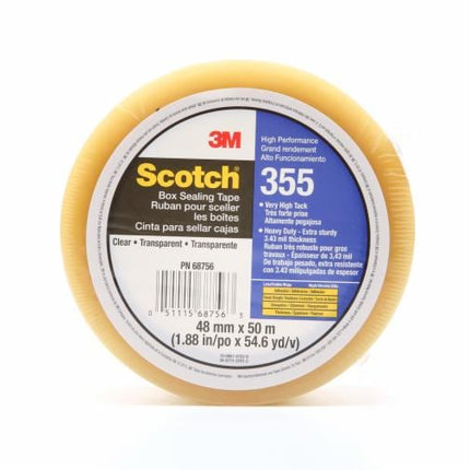 000511156875633Mشريط إغلاق الصناديق Scotch 355 شفاف 48 ملم × 50 متر