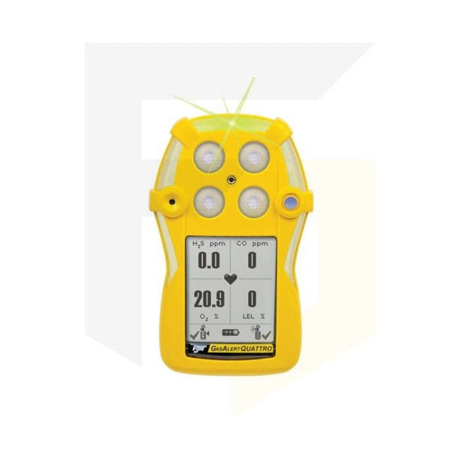QT-XWHM-A-Y-UK
BW Technologiesكاشف الغاز BW GasAlert Quattro LEL O2 H2S CO بطارية قلوية