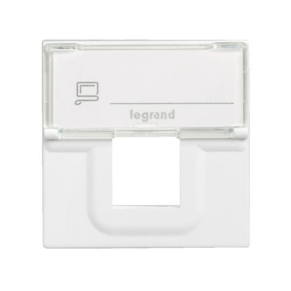 572337Legrandمحول Arteor لمقبس البيانات موصل Keystone فردي 2 وحدة أبيض