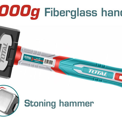 THSTH62000Total Toolsالمطرقة الهندسية TOTAL بوزن 2000 جرام (THSTH62000)