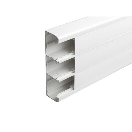 075606Legrandتجهيزات Legrand DLP ذات 3 حجرات قابلة للتثبيت السريع بيضاء 50x180mm طول 2m