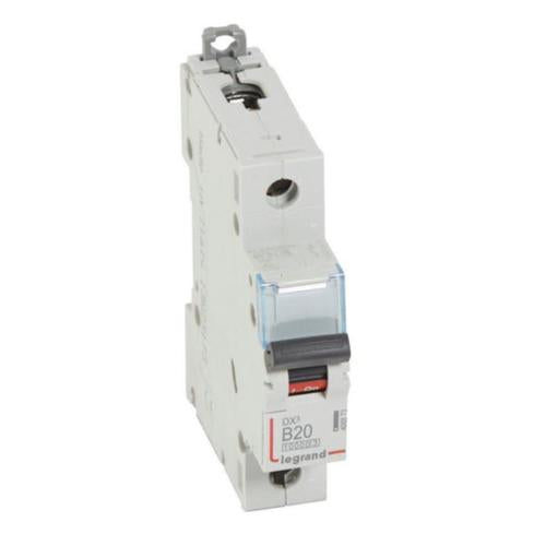 408873Legrandقاطع دارة Legrand DX3 أحادي القطب 20A منحنى B 10kA