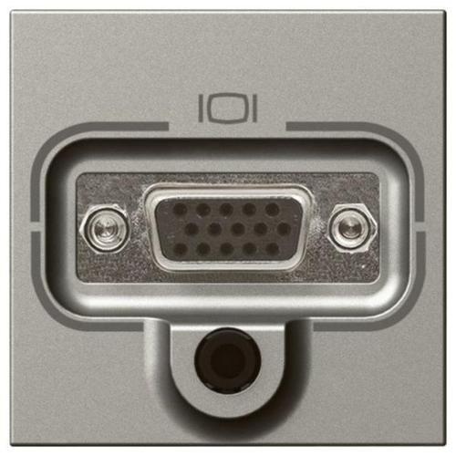 572788Legrandمنفذ Legrand Arteor HD15 بـ 3.5 ملم Jack توصيل طرفي برغي مغنيسيوم