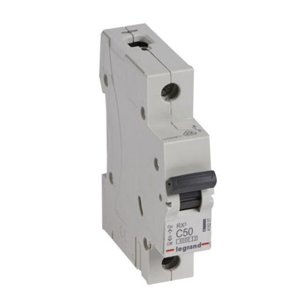 419207Legrandقاطع دارة Legrand RX3 أحادي القطب 50A منحنى C