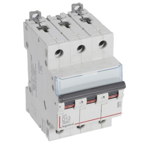 408088Legrandقاطع دارة Legrand DX3 ثلاثي الأقطاب 13A منحنى D