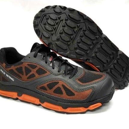 RedWing MEN'S ATHLETIC BLACK-ORANGE | 6338