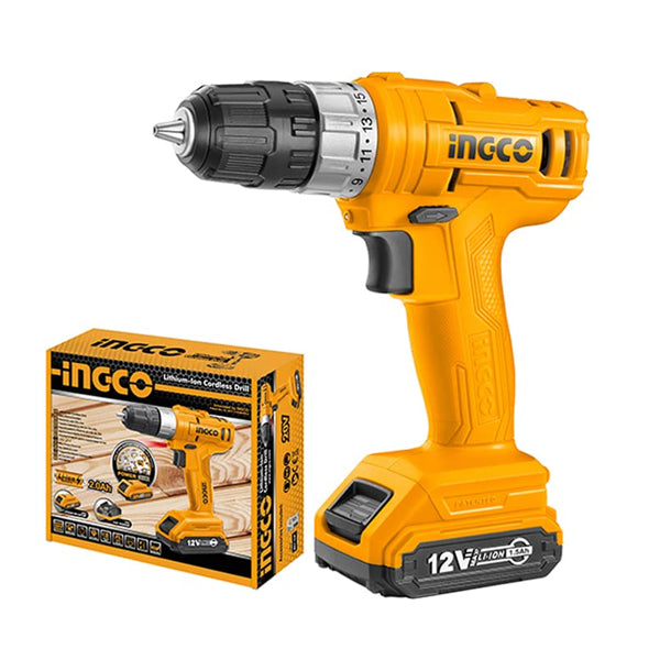 Lithium-Ion 12V Cordless Drill