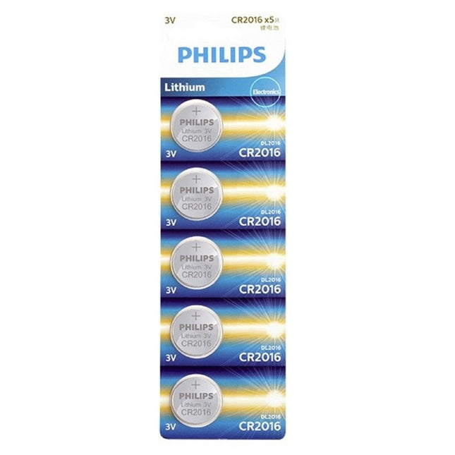 Philips Lithium Cell Button Battery CR2016P5B/97 | Toolmart