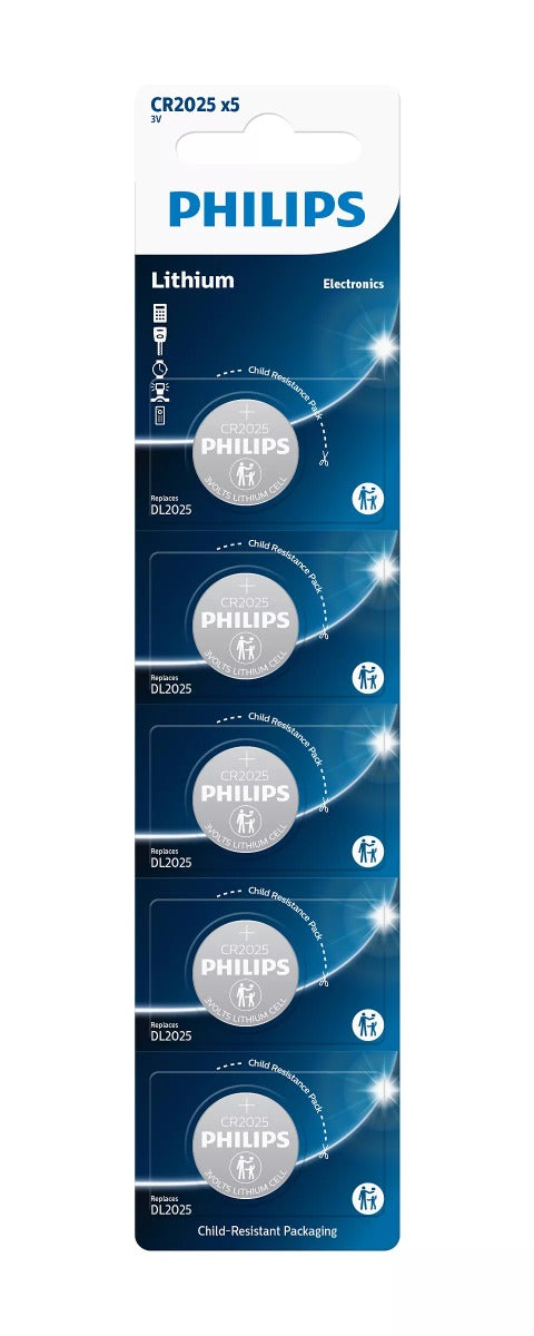 Philips Minicells Button cell CR2025P5B/59 | Toolmart