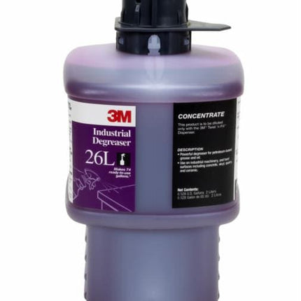 500480112966593Mمزيل الشحوم الصناعي 3M 26 لتر