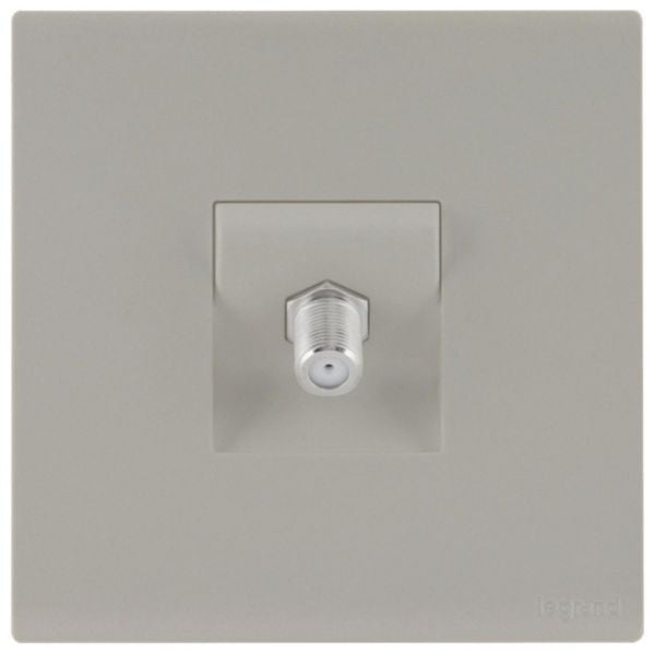 MEC41066CHLegrandمقبس تلفزيون Obria من نوع F ذهبي شامبانيا