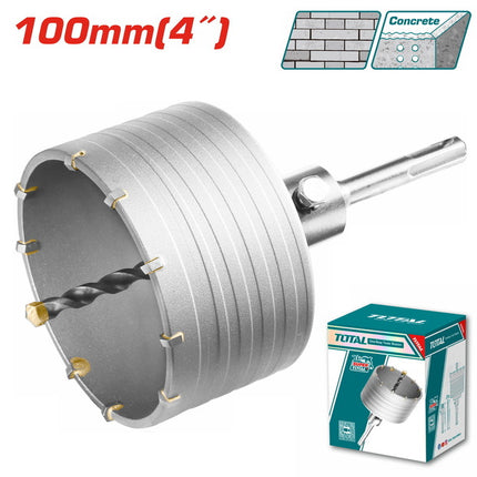 TAC431001Total Toolsرأس الحفر الكلي SDS Plus 100 مم
