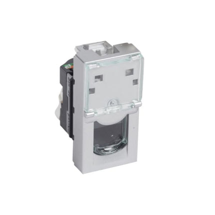 571058Legrandمنفذ Arteor RJ45 الفئة 5e UTP وحدة واحدة ألومنيوم