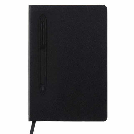 GSGL 301Toolmart GiftsCAMPINA - Giftology A5 Hard Cover Notebook with Metal Pen - Black