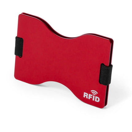 ITMK 115Toolmart GiftsCard Holder With RFID Blocking Technology - Red