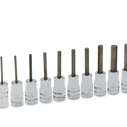 110ETMAYSnap-Onطقم 10 قطع سداسي 1/4" SAE